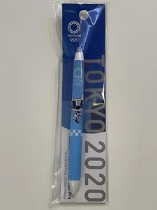 2020 TOKYO OLYMPICS MIRAITOWA MASCOT ERASABLE 2-COLOR BALLPOINT PEN *BRAND NEW - Picture 1 of 9