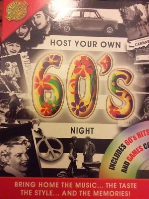 Host your own 60s Night with Music CD & party Games family fun with friends BNIB - Image 1 of 2