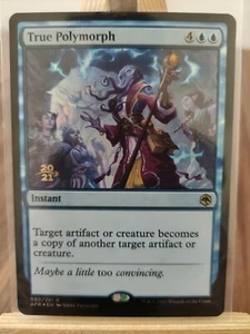 True Polymorph FOIL Promo 080/281 Adventures in the Forgotten Realm's MTG Card - Picture 1 of 12