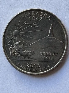 2006 D Nebraska State Quarter Error - Picture 1 of 2
