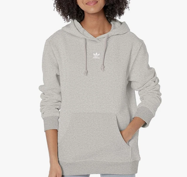 LARGE Women's Adidas Originals Adicolor Essentials Fleece Hoodie IA6418
