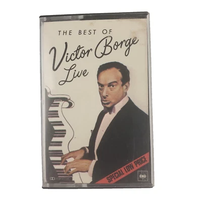 The Best Of Victor Borge Live Cassette Tape, 1978, Comedy/Jazz, 18 Tracks/VGC - Image 1 of 3