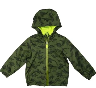 Carter's Boy's Dinosaur Hooded Lightweight Windbreaker Jacket 4T - Image 1 of 4