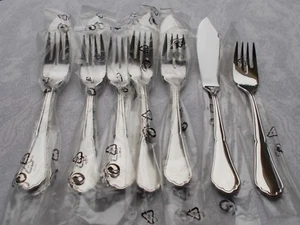 *RAR* 12-tlg. Fischbesteck BSF Engl. Chippendale Edelstahl 18/10 Fabrikneu OVP - Bild 1 von 2