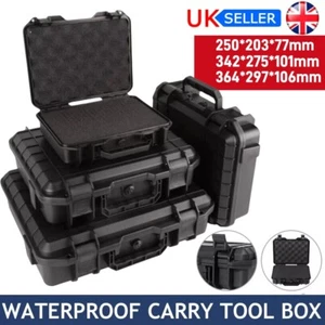 Protective Hard Carry Flight Case Camera Equipment Storage Secure Box Waterproof - Picture 1 of 14