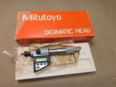 NEW MITUTOYO 350-712-10 DIGIMATIC MICROMETER HEAD 0-1"/0-25.4 mm .0001"/.002 mm - Image 1 of 4