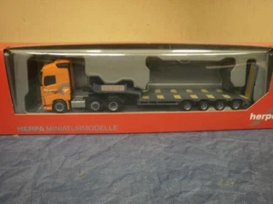 Herpa LKW Volvo FH4 XL Glob Semitieflade-SZ Van der Vlist 306409 - Picture 1 of 1