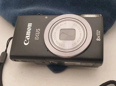 Canon PowerShot IXUS 133 16MP Digital Camera - Black Fully Working SD-card  2gb - Image 1 of 4