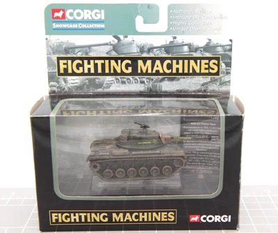 Corgi Fighting Machines Patton Tank M48 A3 Vietnam War Series In Box - Image 1 of 3