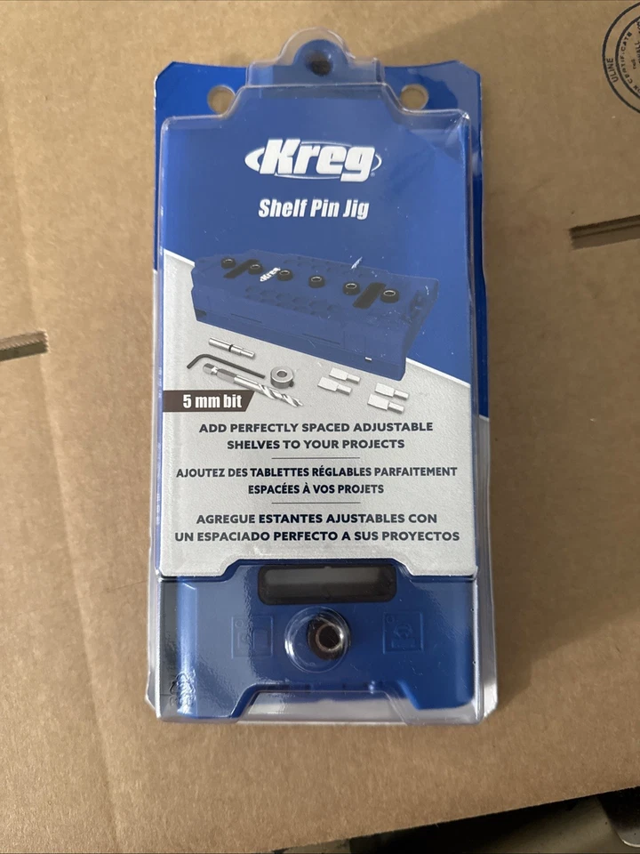 Pino de prateleira Kreg KMA3232 5mm JIg - Imagem 1 de 2