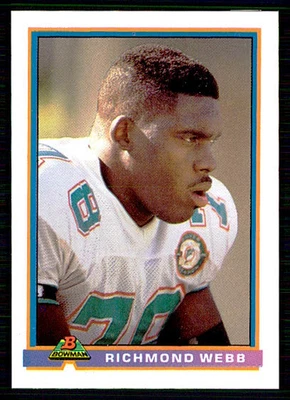 1991 Bowman - Richmond Webb #296 - Image 1 of 2