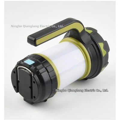 Outdoor USB Rechargeable LED Flashlight with 2400mAh Battery and 6 Modes Hook - Image 1 of 4