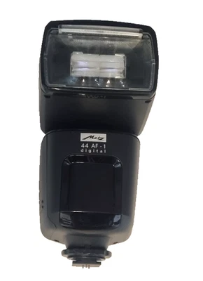 Metz Mecablitz 44 AF - 1 Digital Flash Mount Flash For Nikon & Canon (V1) - Image 1 of 4