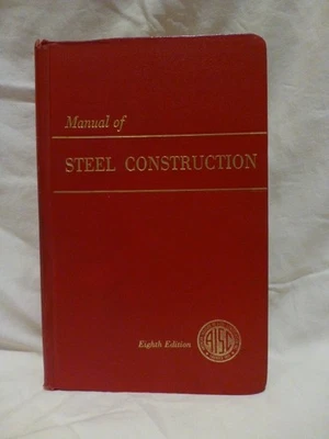 Manual of Steel Construction -Eighth Edition - Image 1 of 4