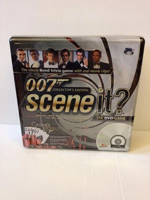 NEW Scene It? James Bond 007 Edition DVD Board Game, Screen Life, Factory Sealed - Image 1 of 4