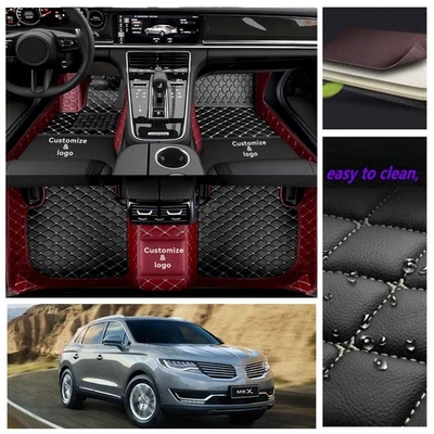 Fit for Lincoln MKX 2007-2018 Car Floor Mats Waterproof Auto Luxury Carpets - Image 1 of 4