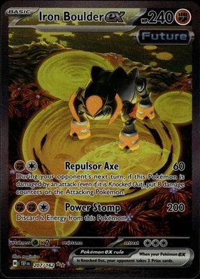 Iron Boulder ex - 207/162 Special Illustration Rare SV05: Temporal Forces 207/16 - Image 1 of 2