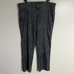 Men’s Long Haul Jeans Dark Gray Or Black Size 42x32 - Picture 1 of 13