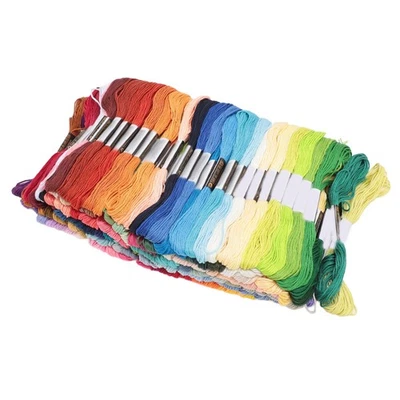 ~Embroidery Threads 150 Colors 6 Strand Polyester Embroidery Floss Crafts Floss - Image 1 of 4