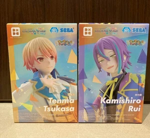 SEGA Project Sekai Colorful Stage Figure Rui Kamishiro Tsukasa Tenma Set Desktop - Picture 1 of 2