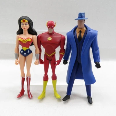 DC Universe Liga de la Justicia Colección Ilimitada de Fan Pack de 3 Wonder Woman Flash Foto 1 de 4