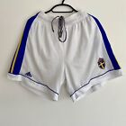 Adidas Sweden Football Shorts Away 1998-2000 White Medium 34W Vintage Retro
