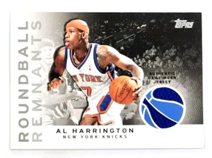2009-10 Topps Al Harrington Roundball Remnants New York Knicks #RR-AH - Picture 1 of 2