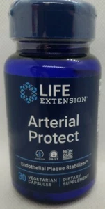 Life Extension Arterial Protect [Endothelial Plaque Stabilizer] 30 capsules - Picture 1 of 2