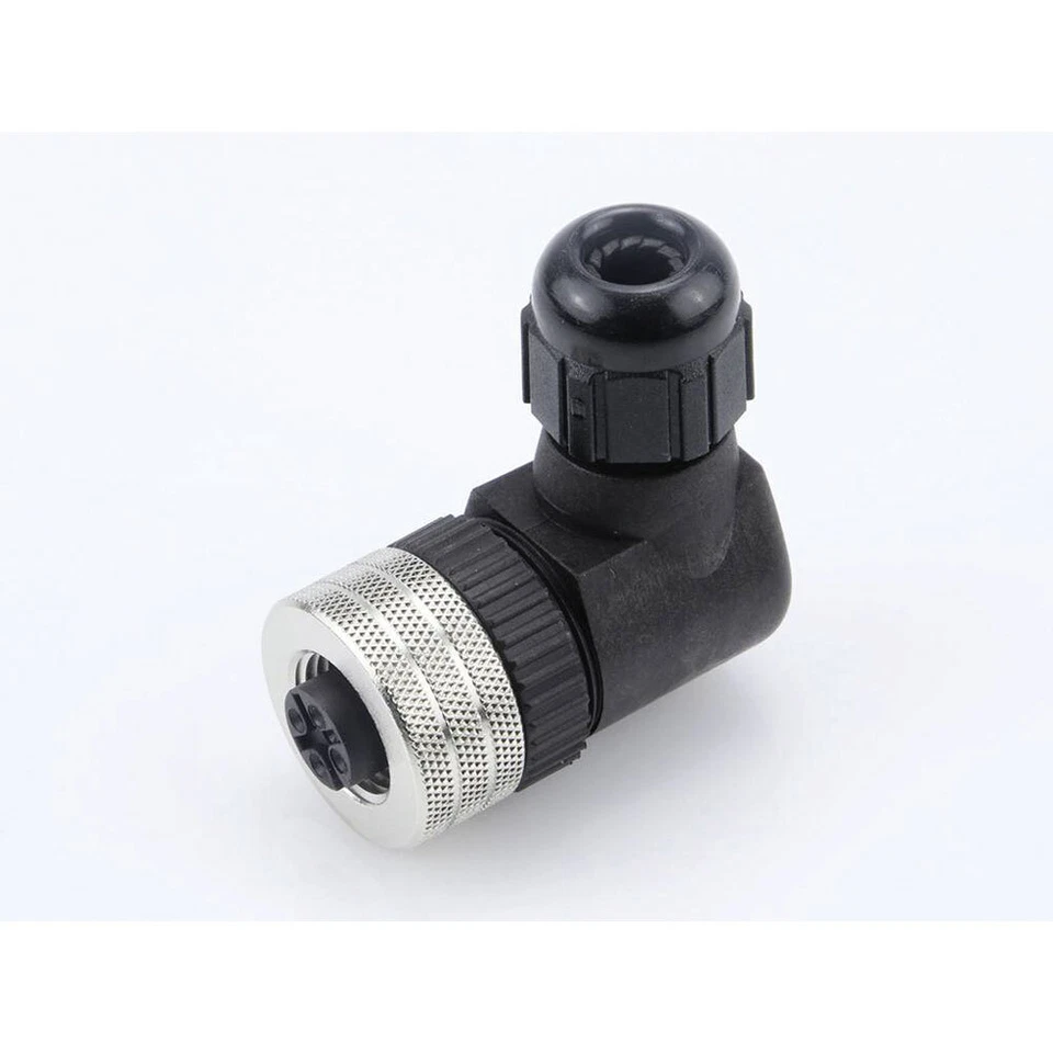 Molex 1200710049 Micro-change Connector Plug M12 5-pin Pg7 90° Angle - Image 1 of 1