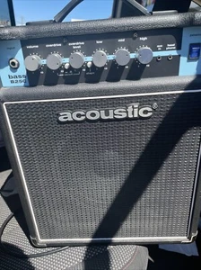Acoustic Classic B25C 1X8 25W Bass Combo With Tilt-Back Cab Black - Picture 1 of 7