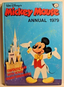 Walt Disney's - Mickey Mouse Annual 1979 Hardcover Book - Picture 1 of 5