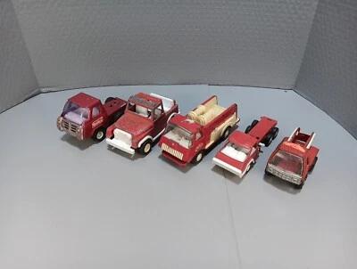 Lote de 5 camiones mezclados vintage diecast/estampados-Tootsi/Tonka/BuddyL Foto 1 de 4