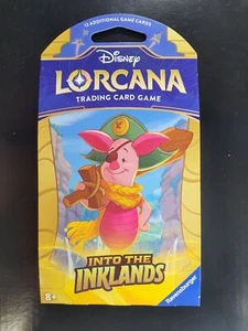 Disney Lorcana Into the Inklands Booster Pack Lechón Sellado 12 Cartas - Imagen 1 de 2