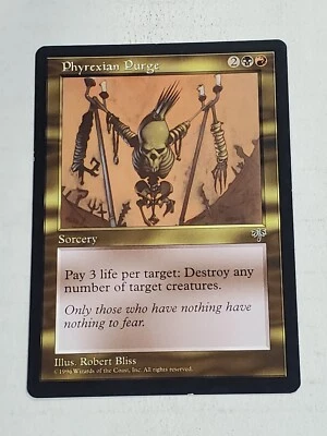 MTG Phyrexian Purge (Mirage/Gold/R) - BGM - Image 1 of 2