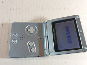 Gameboy Advance GBA SP Console AGS-101 Damaged Burned Screen Chewed Shell Bad - Picture 1 of 6