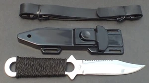 Scuba Diving, Snorkeling, Spearfishing WILCOMP Knife WIL-DK-05ST with Straps - Bild 1 von 3