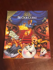 Vintage Disney Beauty and the Beast Be Our Guest Computer Game IBM PC - Picture 1 of 9
