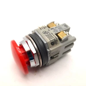 Idec ABD311N-R Mushroom Push Button Momentary N.O. BST-010 B.C. BST-001 - Bild 1 von 4