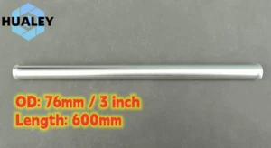 OD 76mm 3" Straight Aluminum Turbo Intercooler Pipe Piping Tube Tubing L=600mm - Picture 1 of 5