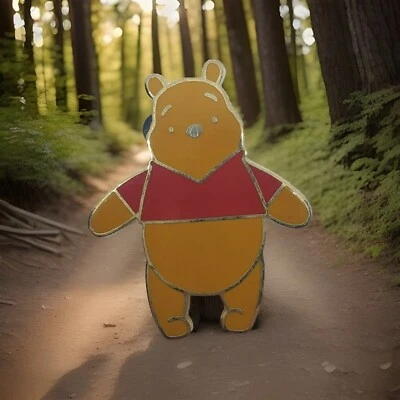 Disney pin 100% authentic 2004 cutie winnie the pooh standing  d76 - Image 1 of 3