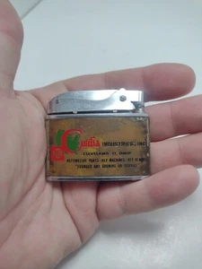 Vintage Advertising Lighter - CURTIS INDUSTRIES - Bulldog Logo - Cleveland Ohio - Picture 1 of 4