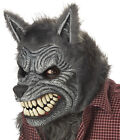 Werewolf Ani-Motion Adult Face Halloween Mask