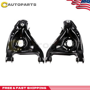 2pcs RWD Front Lower Control Arms Ball Joints For Chevy Blazer GMC Jimmy Sonoma