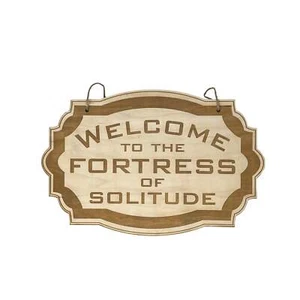 Letrero - PERSONALIZADO - Bienvenido a la Fortaleza de la Soledad - Letrero de puerta - Imagen 1 de 10