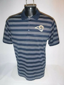 #9176 NFL ONFIELD ST. LOUIS L.A. RAMS SS CASUAL SHIRT MEN'S LARGE PREOWNED  - Picture 1 of 4