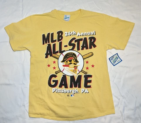 New ‘47 Brand Vintage Tubular 1959 Pittsburgh Pirates MLB All Star Game T-Shirt Cover
