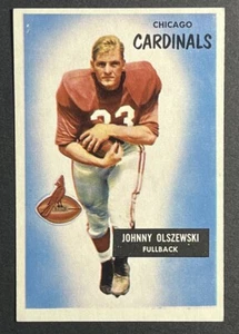 1955 Bowman Football Johnny Olszewski #3 EX-EXMT Chicago Cardinals - Picture 1 of 4