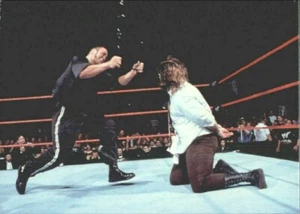 THE ROCK VS MICK FOLEY 1999 WWF SMACKDOWN WRESTLING CARD #58 NMT COMIC IMAGES - Picture 1 of 1