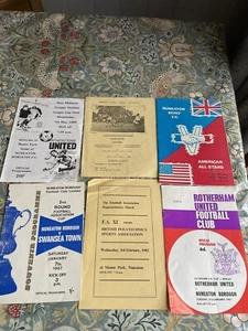 NUNEATON BOROUGH 6 SPECIAL MATCHES 1960s to 1980s - Picture 1 of 1
