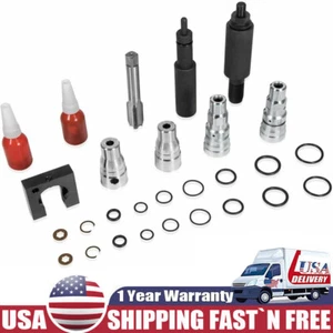 Cylinder Head Repair Kit Fuel Injector Sleeve Remover For Ford 6.0 6.4 2003-2010 - Picture 1 of 12